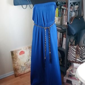 Fashion Exit Maxi Strapless Dress